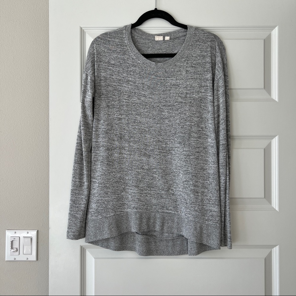 Oversized fine knit sweater